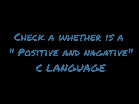 CHECK a whether in positive and nagative number in c language #viralshorts #india #instagram #reels