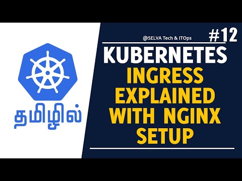 Kubernetes in Tamil 12 - Kubernetes Ingress Explained with Examples | Nginx Ingress Controller Setup