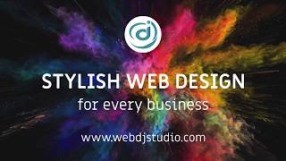 Stylish Web Design by WEB DJ STUDIO