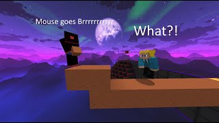 Suprising my friend with my new mouse (Prank)