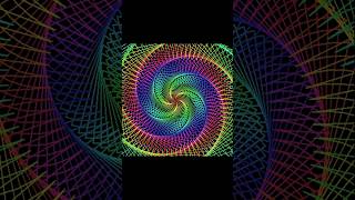 Amazing Graphics with Python Turtle 🔥🐍🐢 #coding #shorts