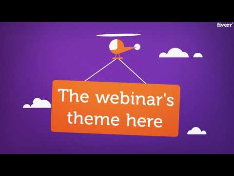 Make stunning webinar promo video - Best Short Video Ads service