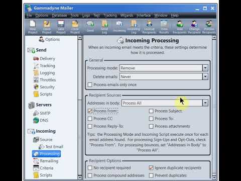 Bounce-Optout Processing