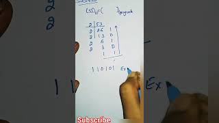 Decimal to gray code conversion |Decimal to gray code#decimalnumber  #computerscience #shorts