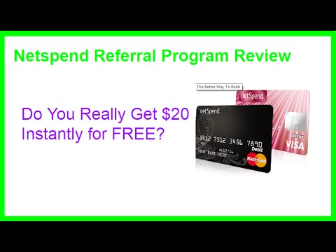 Netspend Review | Make $20 Per Referral With Netspend Proof |Easy Money With Netspend