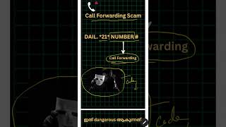 🚫 Call Forwarding Scam — Dial Cheyyaruthu! #msmcyberacademy#cybersecurity#androidcodes  #techshorts
