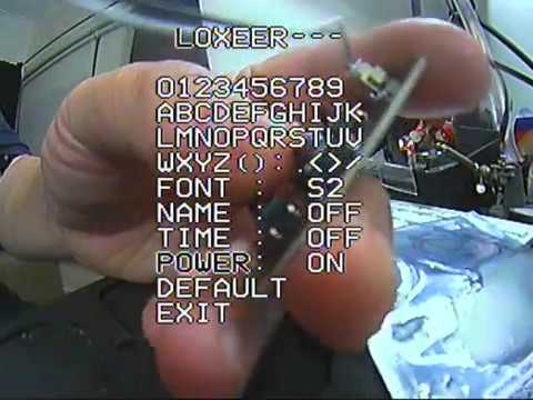 Foxeer Arrow V3 - how to turn off FPV OSD.