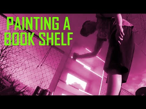 Painting A Bookshelf