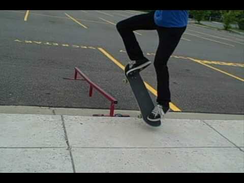 my 1st skateboard video