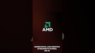 Modern Digital Logo Animation After Effects - S0608 #logo #logoanimation #logoreveal #aftereffects