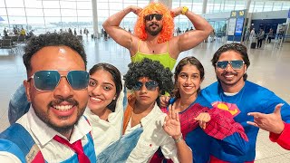 Airport Funny Costume Challenge ✈️ 🤪
