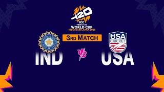 3rd Match - India vs United States Of America | ICC Mens T20 World Cup 2026