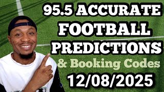 FOOTBALL PREDICTIONS FOR TODAY 12/09/2025 | SOCCER PREDICTIONS TODAY | BETTING TIPS #footballbetting