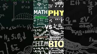 Maths VS Physics VS Chemistry VS Biology #shorts #edit #maths #physics #chemistry #biology#science