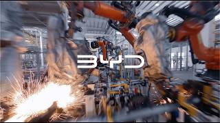 BYD China FPV Drone Fly-Through | BYD's Largest Car Factory