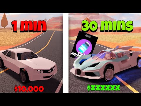 I PLAYED JAILBREAK FOR 30 MINUTES  AS CRIMINAL TO SEE HOW MUCH MONEY I WILL EARN | ROBLOX JAILBREAK