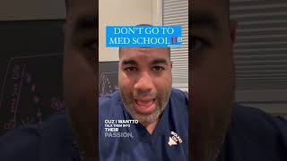 I love being a doctor, BUT…
