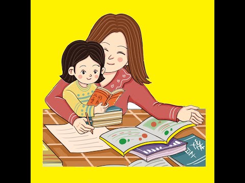learn English conversation between mother and daughter about studies