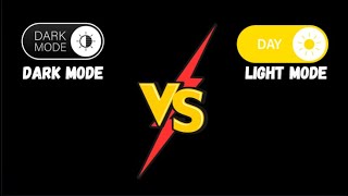 Difference Between Dark Mode And Light Mode Explained