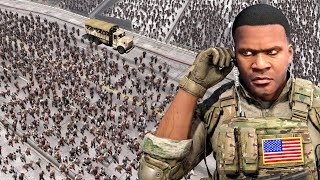 Joining the ARMY in a ZOMBIE Outbreak! (GTA 5)