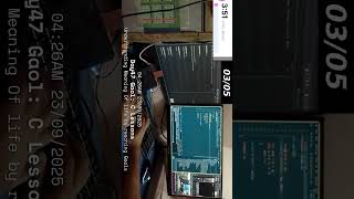 A day in 45seconds | Searching the meaning of life through finishing goals #meaningOfLife #code