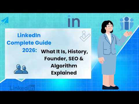 💼 LinkedIn Complete Guide 2026: What It Is, History, Founder, SEO & Algorithm Explained