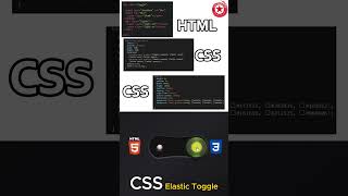 CSS Elastic Toggle button |#html #css #bootstrap