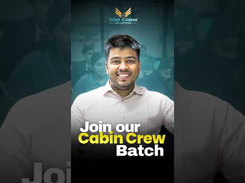 ✈️ Dream of Flying? Start with Cabin Crew & Ground Staff Training – 100% Placement! 💼🔥 #cabincrew