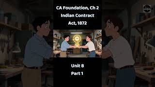 Chapter 2 Indian Contract Act 1872 | CA Foundation Business Law | Fun & Easy Revision! Unit 8 Part 1