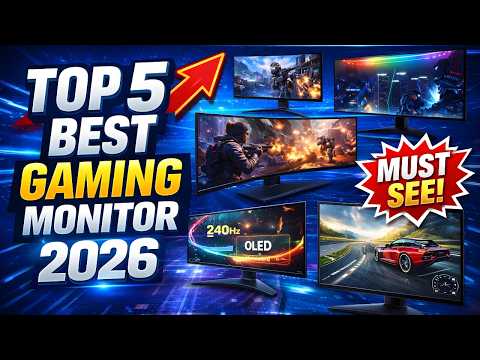 Best Gaming Monitor 2026 | 4K OLED, 240Hz & Ultra-Fast Displays