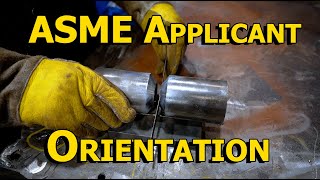 ASME Applicant Orientation