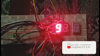 Seven segment using arduino | embedded systems projects |  pawan meena engineer29