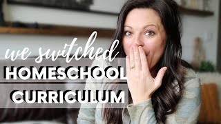 HOMESCHOOL CURRICULUM SWITCH: 7th and 2nd grade math curriculum changes!