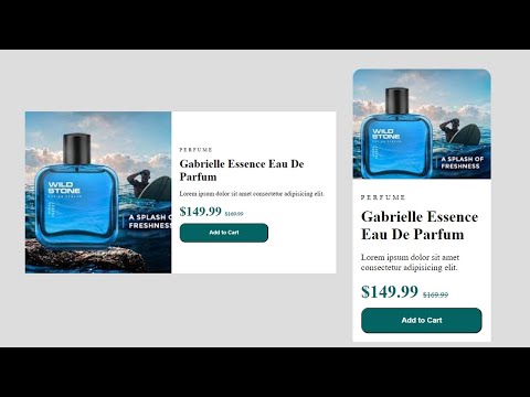 HTML CSS mini Project tutorial | Design Product Preview Card