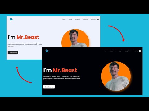 How to make website in Dark Mode | Dev Tech
