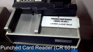 Punched Card Reader Model CR601 | First Generation of Computers