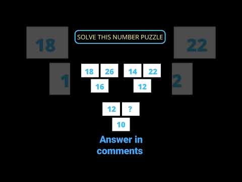 Puzzles..  Logic Puzzles - Number Puzzles #shorts