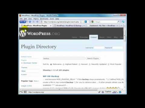 How to Secure Your WordPress Blog? (17) Part 5 of 8 - Wordpress Video Tutorials