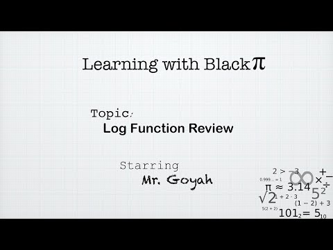 Log Function Review