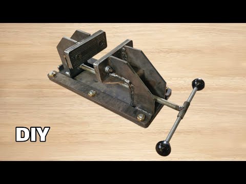DIY Metal Bench Vise – Strong and Practical