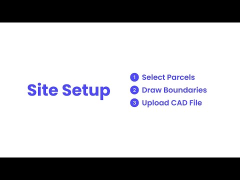 How to Set Up a Site in Zenerate | Quick Guide for Architects & Developers