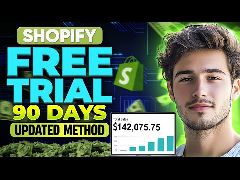 ✅ Shopify Free Trial 90 Days - How To Get Shopify 90 Days Free Trial [2025]