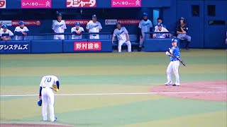 ぼーっと眺めてるだけの首脳陣…1回10失点の近藤廉、死球に大丈夫と優しく頷く柴田竜拓 横浜DeNAベイスターズ 2023/8/25