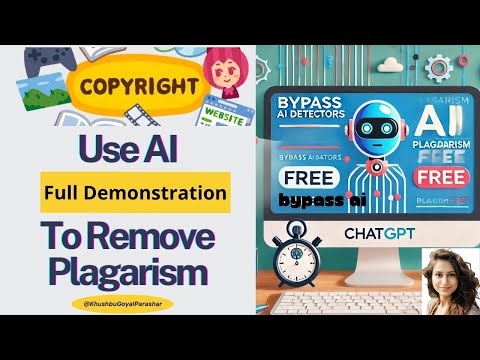 Fool Pass AI Detectors: 100% Plagiarism Free ChatGPT content #tutorial #ai #free #aidetector #demo