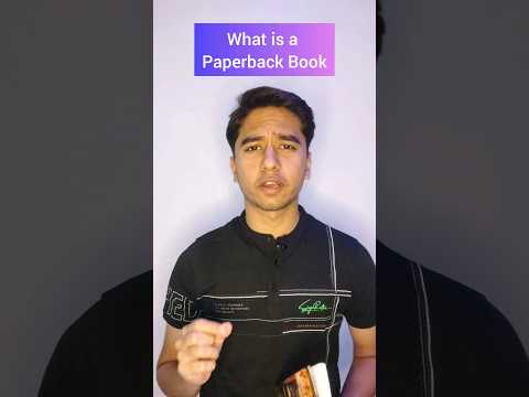 What is a paperback book? 📖 🤔 Know it all