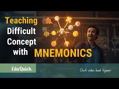 Teaching Difficult Concepts with Mnemonics – Smart Learning Made Easy! | EduQuick