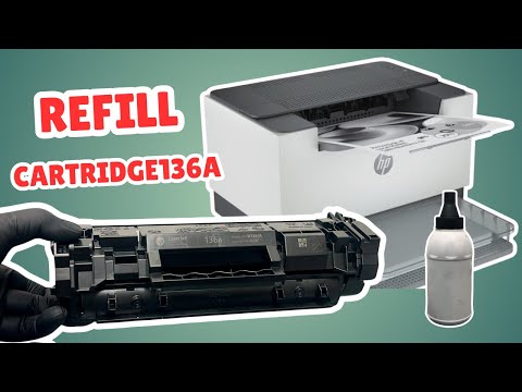 Refilling HP 136A Toner & Replacing Drum – See the Amazing Print Quality