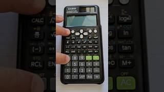 Casio scientific calculator fx-991ES fx-100AU PLUS 2nd edition self-test function "shift-7-on"