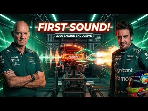 Aston Martin's NEW 2026 F1 Engine. FIRST Sound Heard Now?