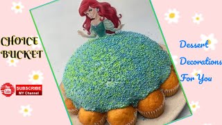 Pull Me Up Doll Cake And Cupcakes